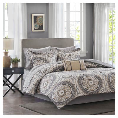 taupe bedding