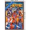 Trends International NBA Oklahoma City Thunder - 2025 NBA Finals Champions Framed Wall Poster Prints - 3 of 4