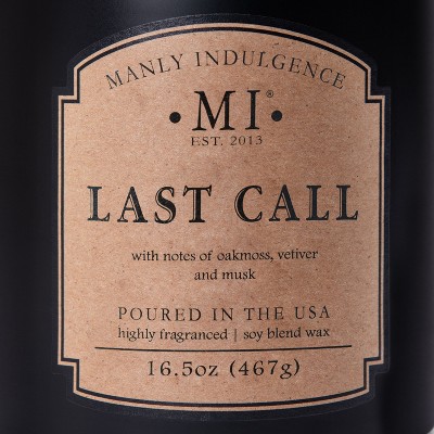 Last Call Black Soy Blend 2-Wick Jar Candle