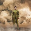 Top Gun Inspired Adult Costume Flight Suit - 2 of 4