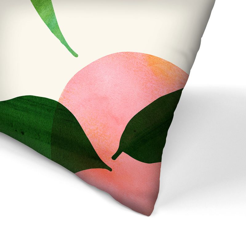 Summer Fruit Pattern By Modern Tropical Throw Pillow - Americanflat Botanical, 3 of 6