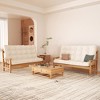 Floor Mattress Futon Mattress, Tatami Mat Sleeping Pad Foldable Roll Up Mat, Sofa Couch Bed, Full - 2 of 4