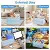 Racxily 30L Collapsible Storage Bins With Dustproof Lid Waterproof Interior Bag Handle Stackable Storage Box Container Utility Organizer - 4 of 4