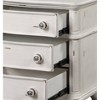 30" Jaqueline Nightstand Antique White Finish - Acme Furniture: Elegant Storage Solution with Felt-Lined Drawer - 2 of 4