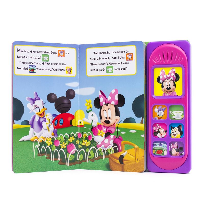Disney Junior Minnie: Let's Have a Tea Party! Sound Book - by  Erin Rose Grobarek (Mixed Media Product), 2 of 5
