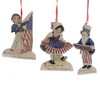 Bethany Lowe Designs, Inc 4.5" Americana Die Cut Ornaments S/6 Ornament Patriotic Star Stripe - Tree Ornaments 4.5 Inch Americana Die Cut Ornaments - 3 of 4