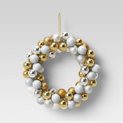 Neutral Ornament Mini Wreath - Opalhouse™