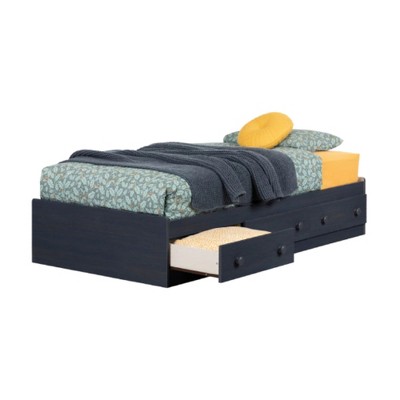 Vtec Trading Blueberry 3-Drawer Storage Kid'S Bed