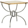 Alvin End Table - AMH4125A - Natural - Safavieh Couture - 4 of 4