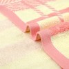 REGALWOVEN Bathroom Soft Absorbent Striped Pattern Cotton Decorative Hand Towel 15" x 35" - 2 of 4