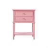 Gulches Contemporary Nightstand with Open Shelf, Easy Assembly & Durable Construction, Modern Design for Any Decor - 2 of 4