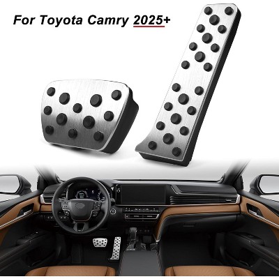 TruAIR Toyota Camry Pedal Covers (Silver)
