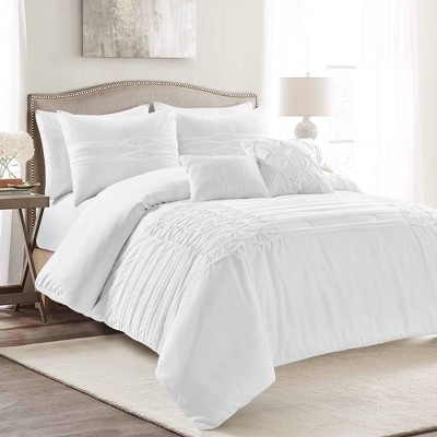 Target white comforter store queen