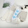 Unique Bargains Bath Shower Gloves 27.36"x3.35" Beige 1 Set - 4 of 4