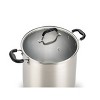 T-fal Stainless Steel, 12qt Stockpot, Silver - image 3 of 4