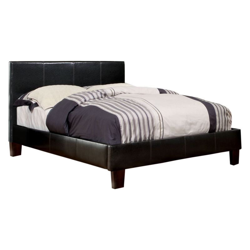Frank Leatherette Upholstered Bed - HOMES: Inside + Out, 1 of 8