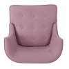 Vynxaria Contemporary Fabric Occasional Chair with Nailhead Trim & Button Tufting - 4 of 4