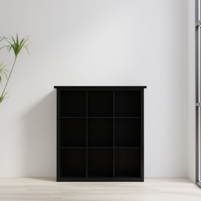NicBex Bookcases for Living Room Modern 44" H 8 Multi Sized Cube Bookcase Storage Wood Bookshelves with Tapered Legs for Office Home