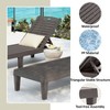 KTMBDW Outdoor Chaise Lounge Set of 2, Adjustable Pool Lounge Chair with 5 Positions Backrest, Waterproof Sun Loungers for Garden Pool Beach Patio - 4 of 4
