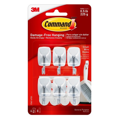 Command™ Small Wire Hooks Value Pack, 6/pk : Target