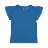 Ola! Otter Flutter Sleeve Top - Deep Water Blue - 2 of 4