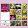 2026 Square Wall Calendar, Orchids, 16-Month Floral Theme with 180 Reminder Stickers (12x12 In) - 4 of 4