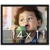 PosterPalooza | Photo Size Classic Modern Black Frame - UV Acrylic, Foam Board Backing, Hanging Hardware - 2 of 4