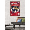 Trends International NHL Florida Panthers - Maximalist Logo 23 Framed Wall Poster Prints - 2 of 4