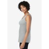Woman Within Plus Size Rib Knit Tank - 4 of 4
