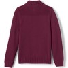 Lands' End School Uniform Kids Cotton Modal Zip Front Cardigan Sweater - 3 of 3