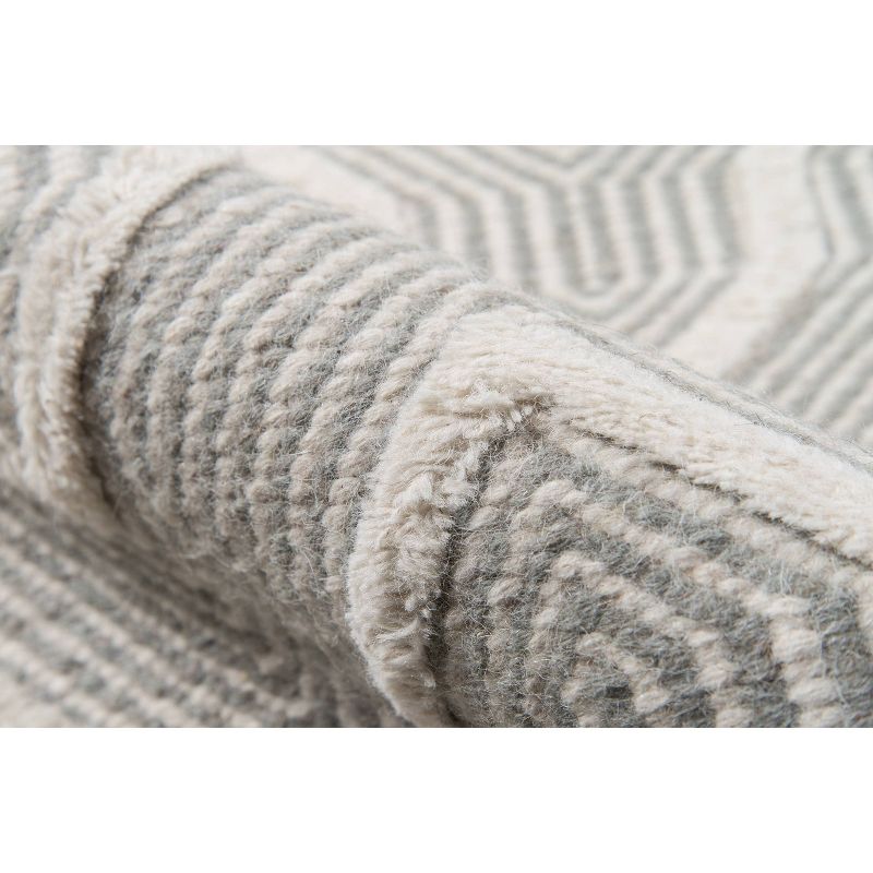  Langdon Prince Hand Woven Wool Area Rug Gray - Erin Gates by Momeni, 5 of 10