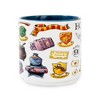 Silver Buffalo Harry Potter Hogwarts Allover Icons Ceramic Stacking Mug | Holds 13 Ounces - 2 of 4