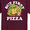 Men's - Teenage Mutant Ninja Turtles - But First Pizza Short Sleeve Graphic T-Shirt - 2 of 4