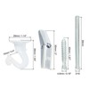 Unique Bargains Plant Wind Chimes Ceiling Hooks and Hangers with Mounting Hardware 1.5" x 1.1" - 2 of 4