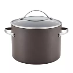 Ayesha Curry Professional 10qt Covered Stockpot Charcoal