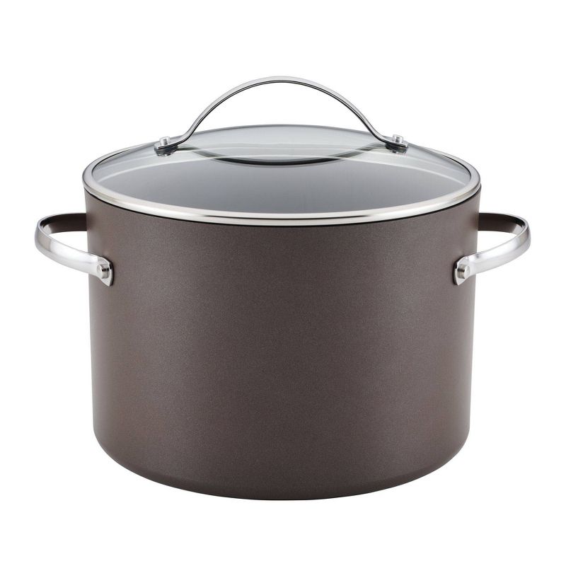 Ayesha Curry Professional 10qt Covered Stockpot Charcoal, 1 of 8