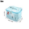 Unique Bargains Portable Large Capacity Travel Makeup Cosmetic Case Organizer Bag 1 Pc - 4 of 4