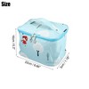 Unique Bargains Portable Large Capacity Travel Makeup Cosmetic Case Organizer Bag 1 Pc - image 4 of 4