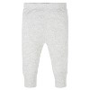 Onesies Brand Baby Neutral Pants, 4-pack, Heather Gray - image 2 of 4