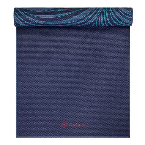 GAIAM, Other, Gaiam Navy Blue And Gold Foldable Yoga Mat