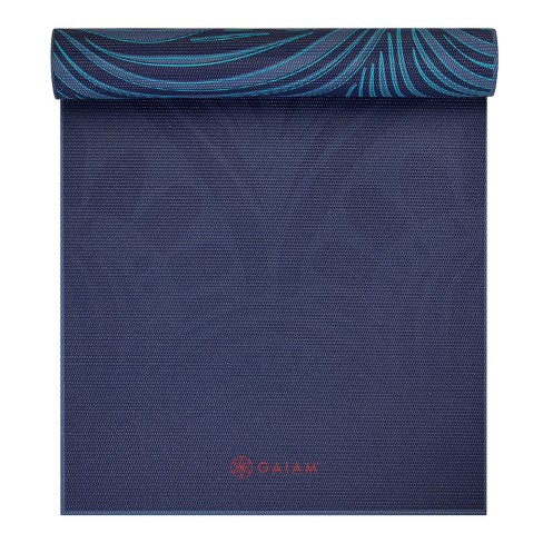 Gaiam Premium Mandala 6mm Yoga Mat, Purple