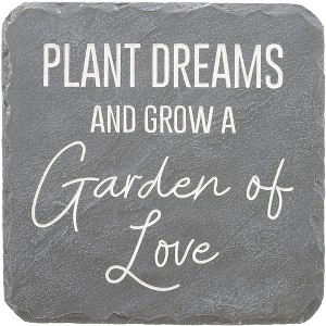 Pavilion Gift Company - Garden of Love - 7.75" x 7.75" Garden Stone - Stepping Stones and Pathways - 1 of 4