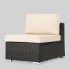Santa Rosa 9pc All-Weather Wicker Patio Chat Set - Christopher Knight Home - 3 of 4