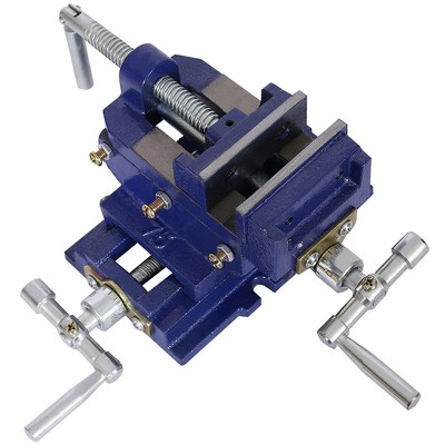 3" Cross Slide Vise Drill Press Metal Milling, Bench Clamp Drill Press Vise Clamp, 2 Way X-Y Heavy Duty Clamp Machine, For Clamping Fixing Equipment