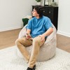 Big Joe Milano Bean Bag Chair, Indoor and Outdoor, Multiple Fabrics, All Ages - 4 of 4