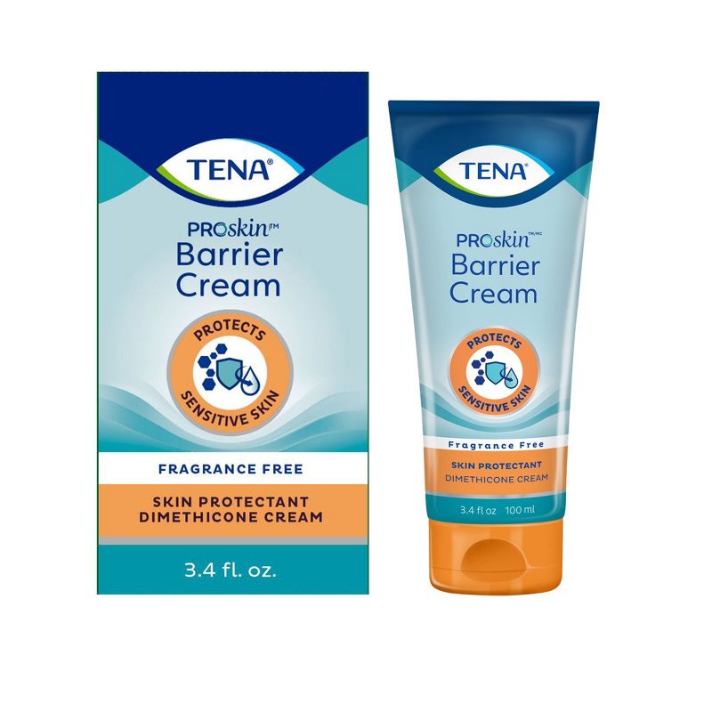 TENA ProSkin Protectant Barrier Cream, 3.4 oz. Tube, 1 of 4