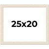 PosterPalooza | 25x20 Wide Barnwood Picture Frame, UV Acrylic, 6 Finishes - Grey, Brown, White, and Black - 2 of 4