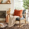 Chunky Cable Knit Reversible Throw Blanket - Threshold™ - image 2 of 4