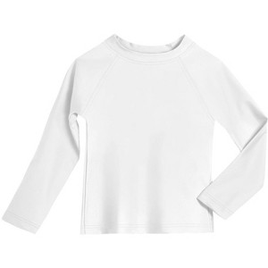 City Threads USA-Made Recycled Nylon Boys UPF 50+ Long Sleeve Rashguard - 1 of 4