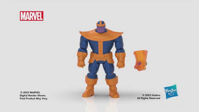 Marvel Avengers Epic Hero Thanos Deluxe Action Figure, 2 of 7, play video